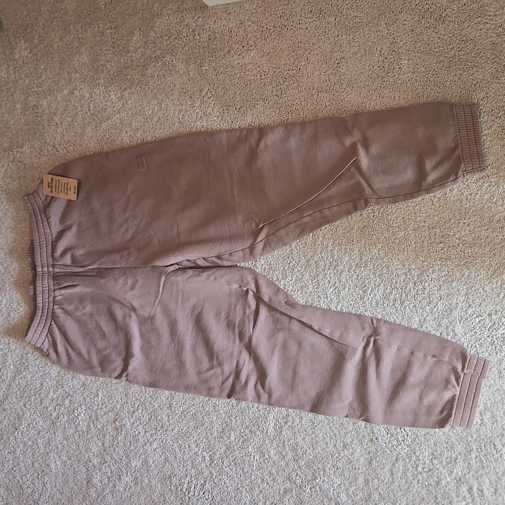 Pink high waist campus jogger size medium